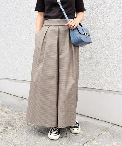 liflattie ships:チェックタックキュロット