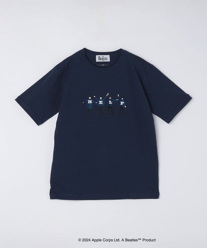 【WEB限定】SHIPS: THE BEATLES エンブロイダリー Tシャツ 24SS