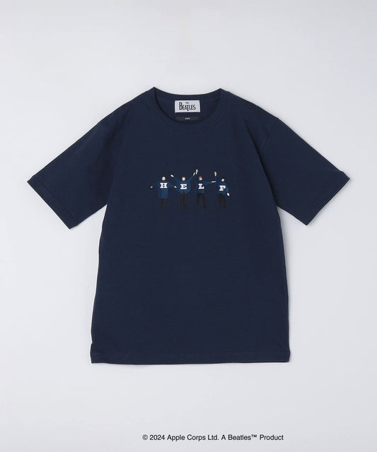 【WEB限定】SHIPS: THE BEATLES エンブロイダリー Tシャツ 24SS
