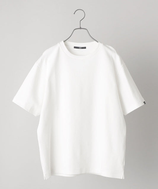 SHIPS: ミラノリブ クルーネック プルオーバー Tシャツ 22SS