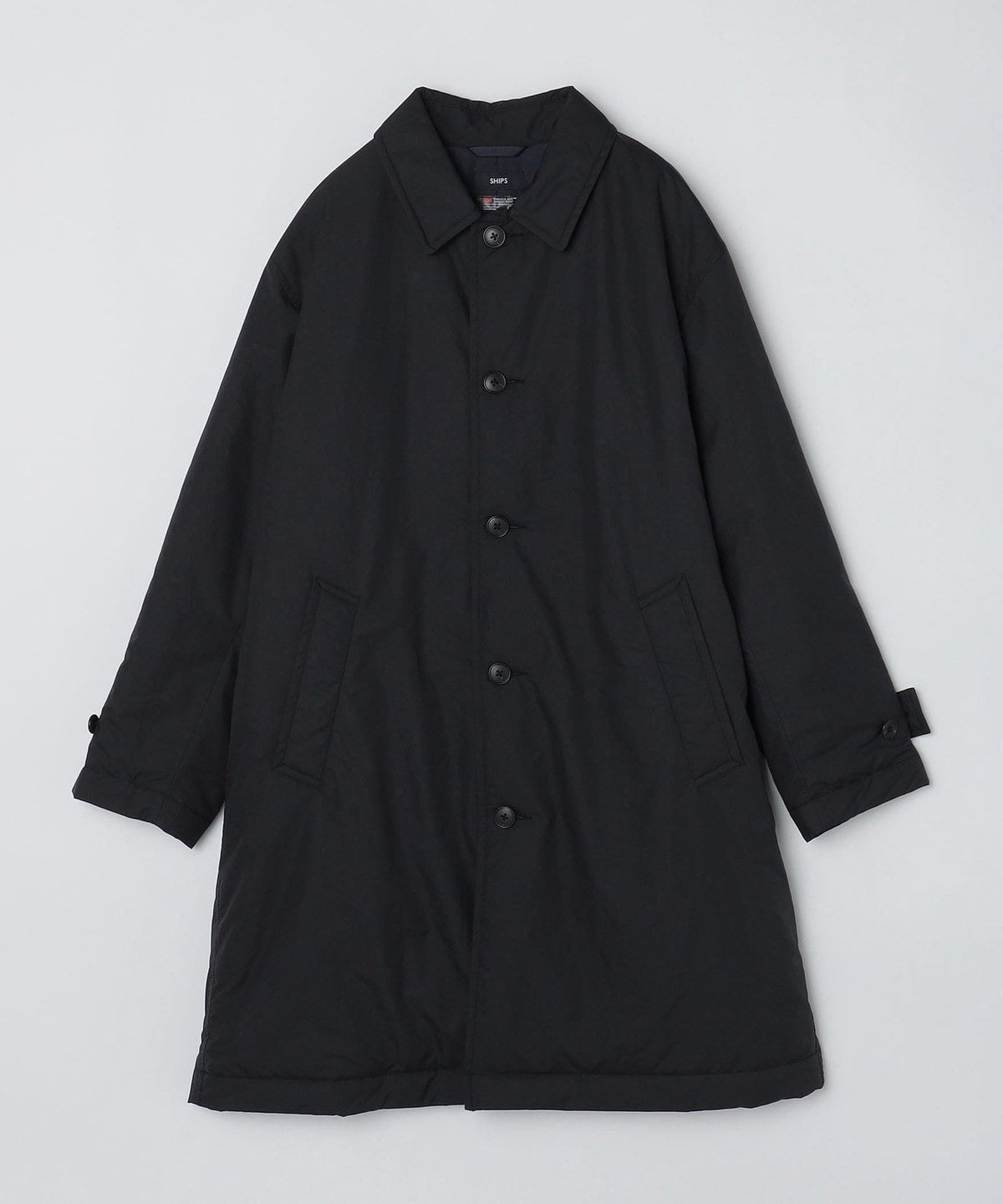 SHIPS:〈撥水〉Thinsulate 中綿 ステンカラーコート