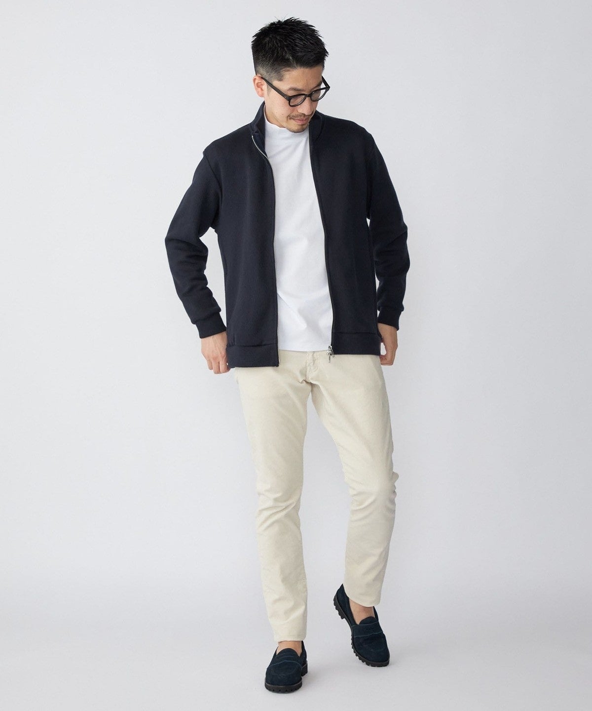 SHIPS:〈手洗い可能〉チャンキー ドライバーズ ニット カーディガン