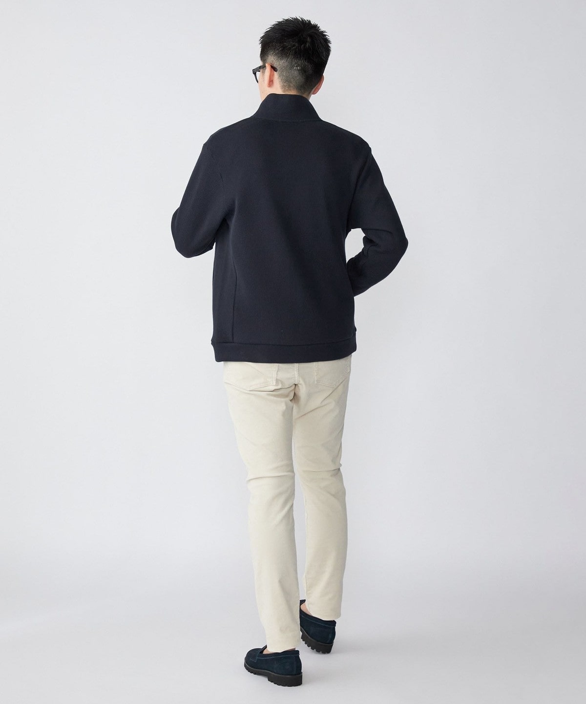 SHIPS:〈手洗い可能〉チャンキー ドライバーズ ニット カーディガン