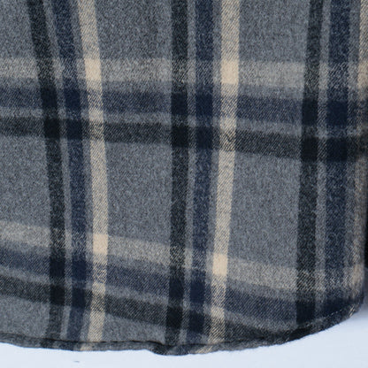 SHIPS: japan quality フェザー チェック レギュラーカラー ネルシャツ