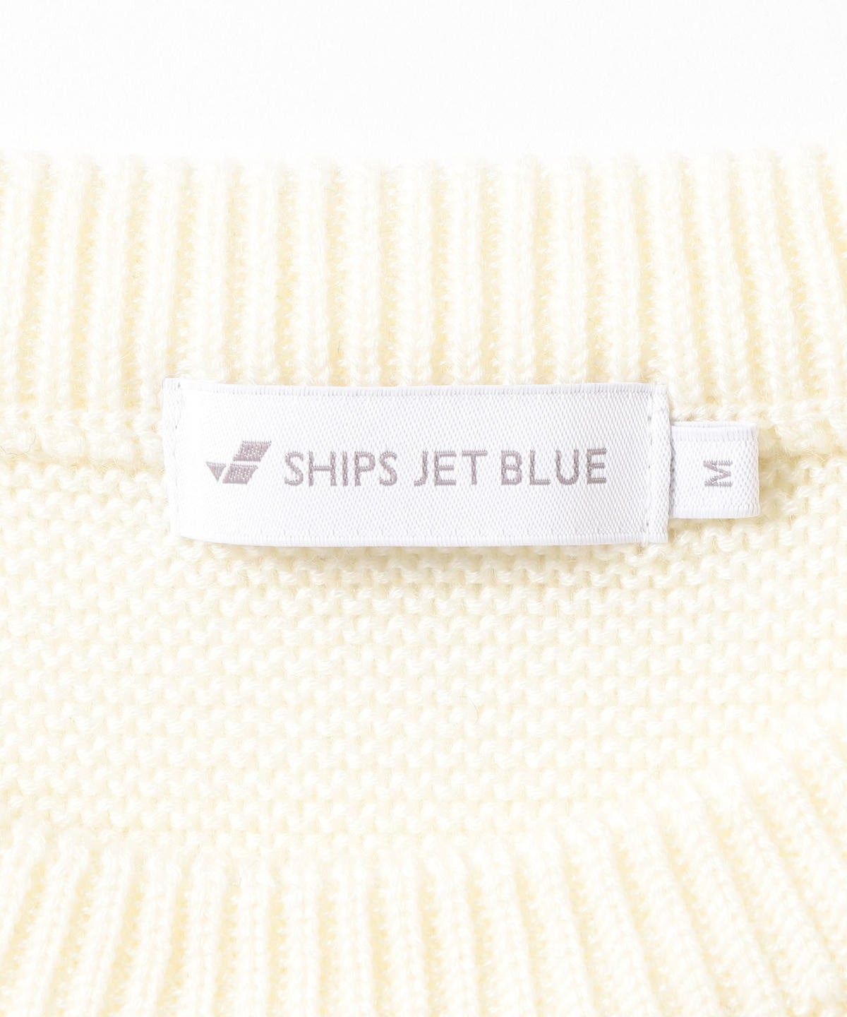 SHIPS JET BLUE: 《洗濯 可能》コンビネーションボーダー ニット