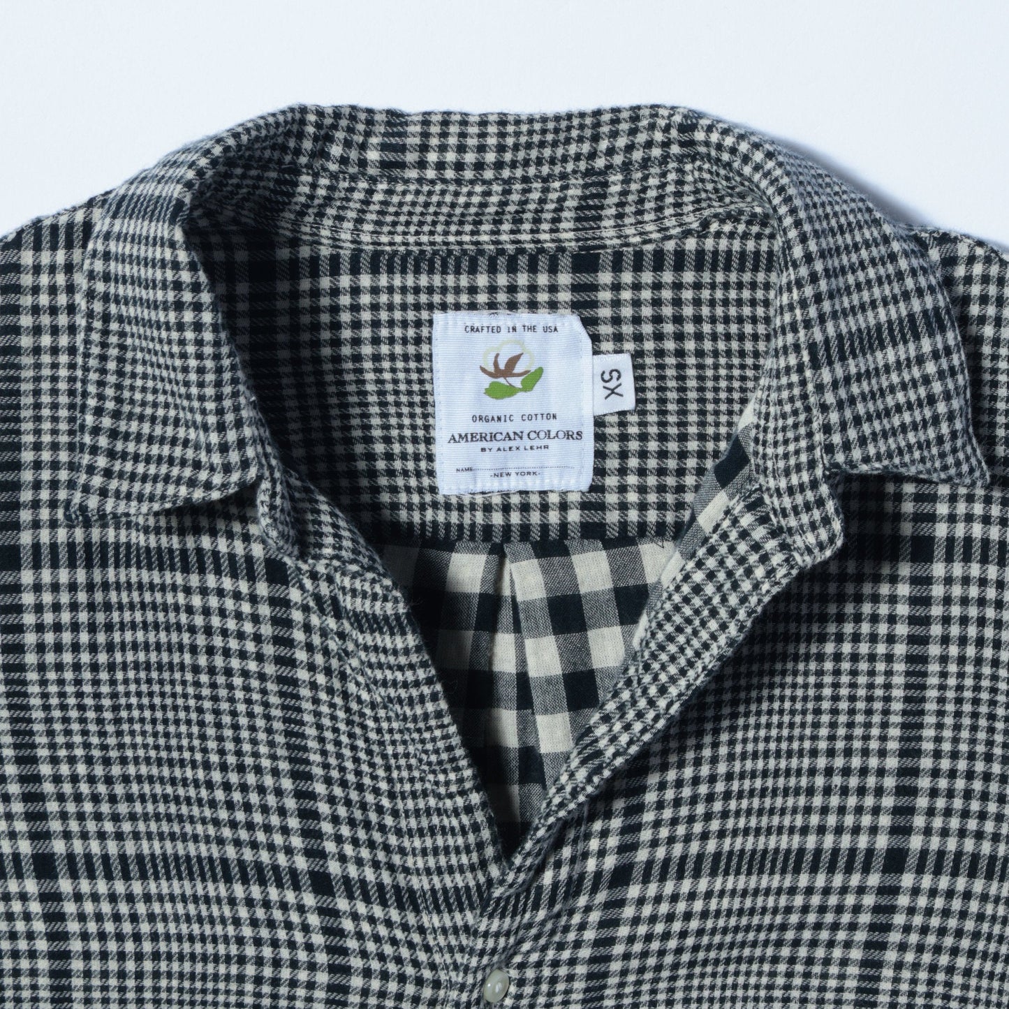 AMERICAN.C:OPEN NECK SHIRT