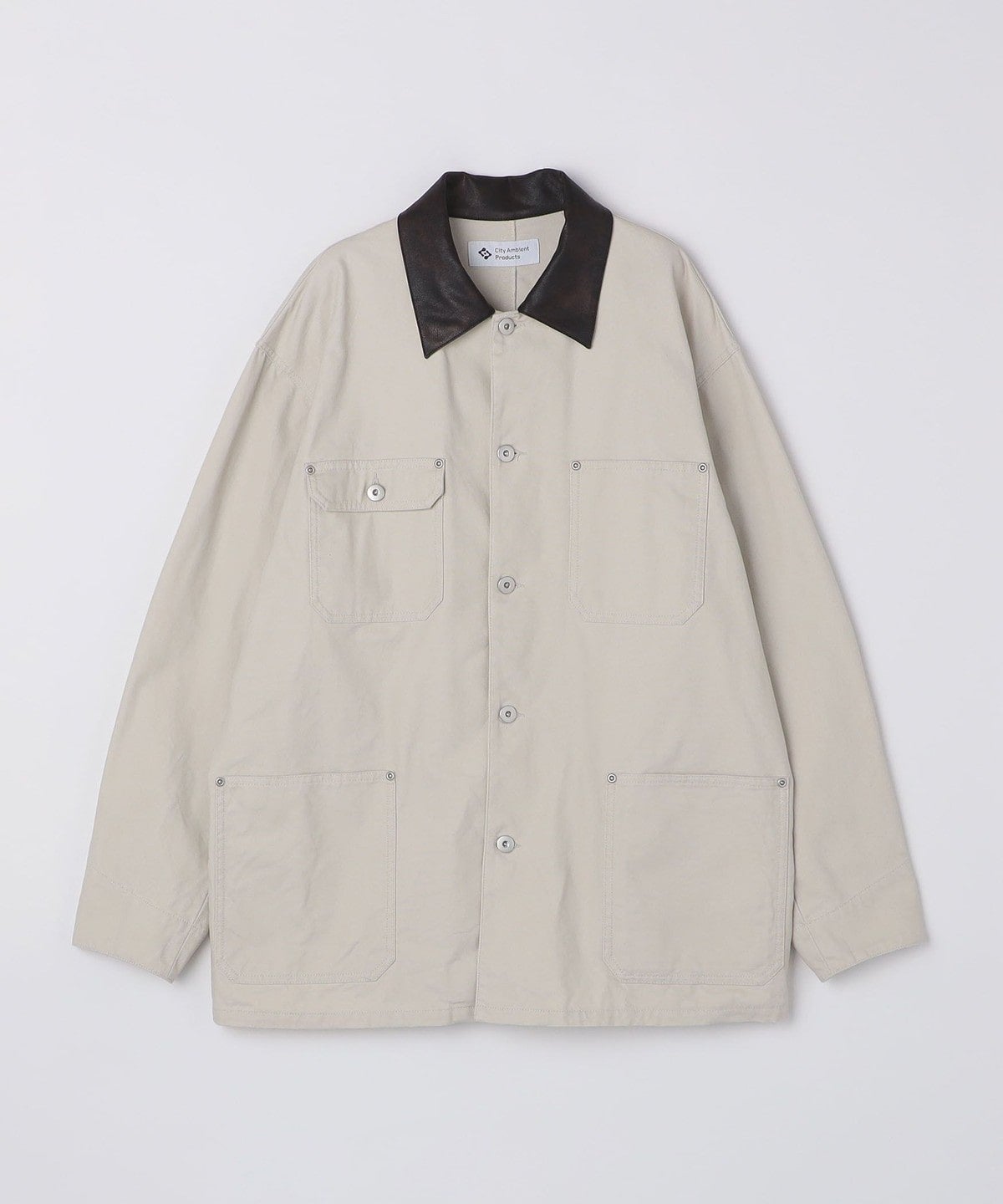 City Ambient Products: オーバーサイズ カバーオール ワーク ジャケット