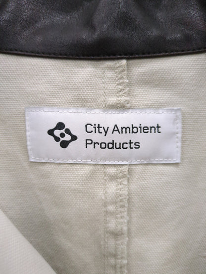 City Ambient Products: オーバーサイズ カバーオール ワーク ジャケット