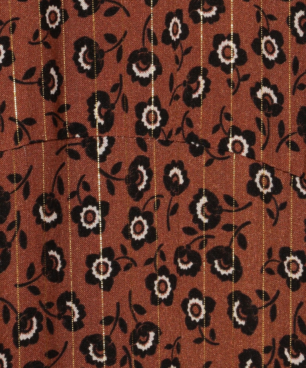 DEVEAUX ボータイワンピース brown