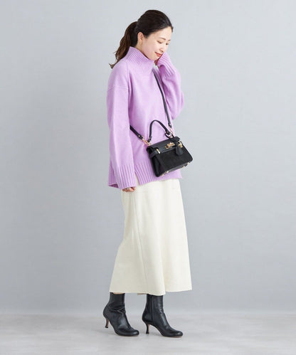 〈手洗い可能〉5G ウール カシミヤ タートルネック