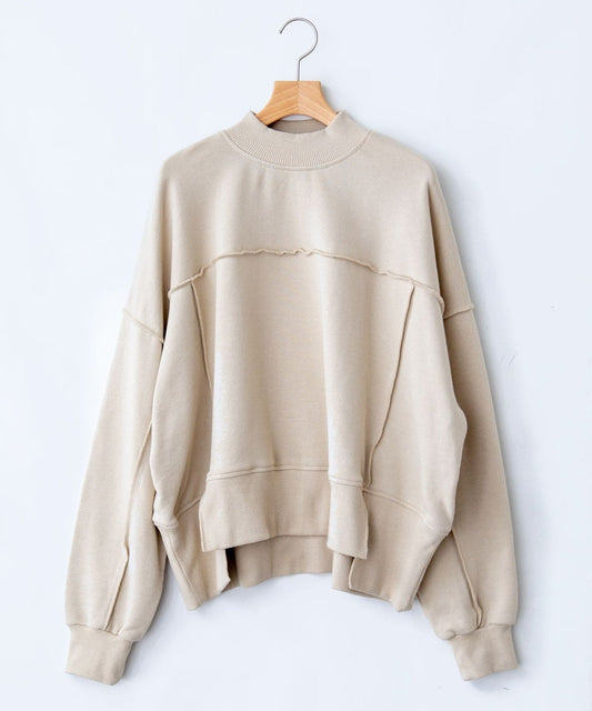 SHOP PRESSパッチワークスウェット