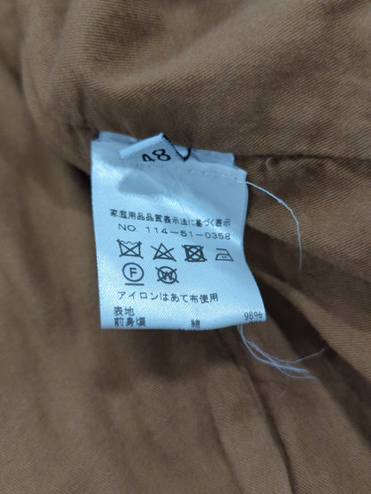 BARENA:CTN G/CHK VEST
