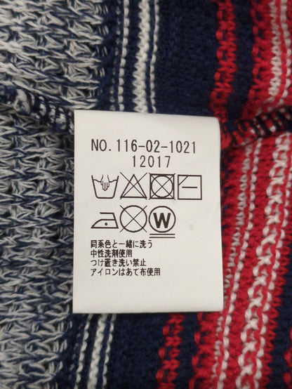 SU: ランダムボーダー 半袖ニット