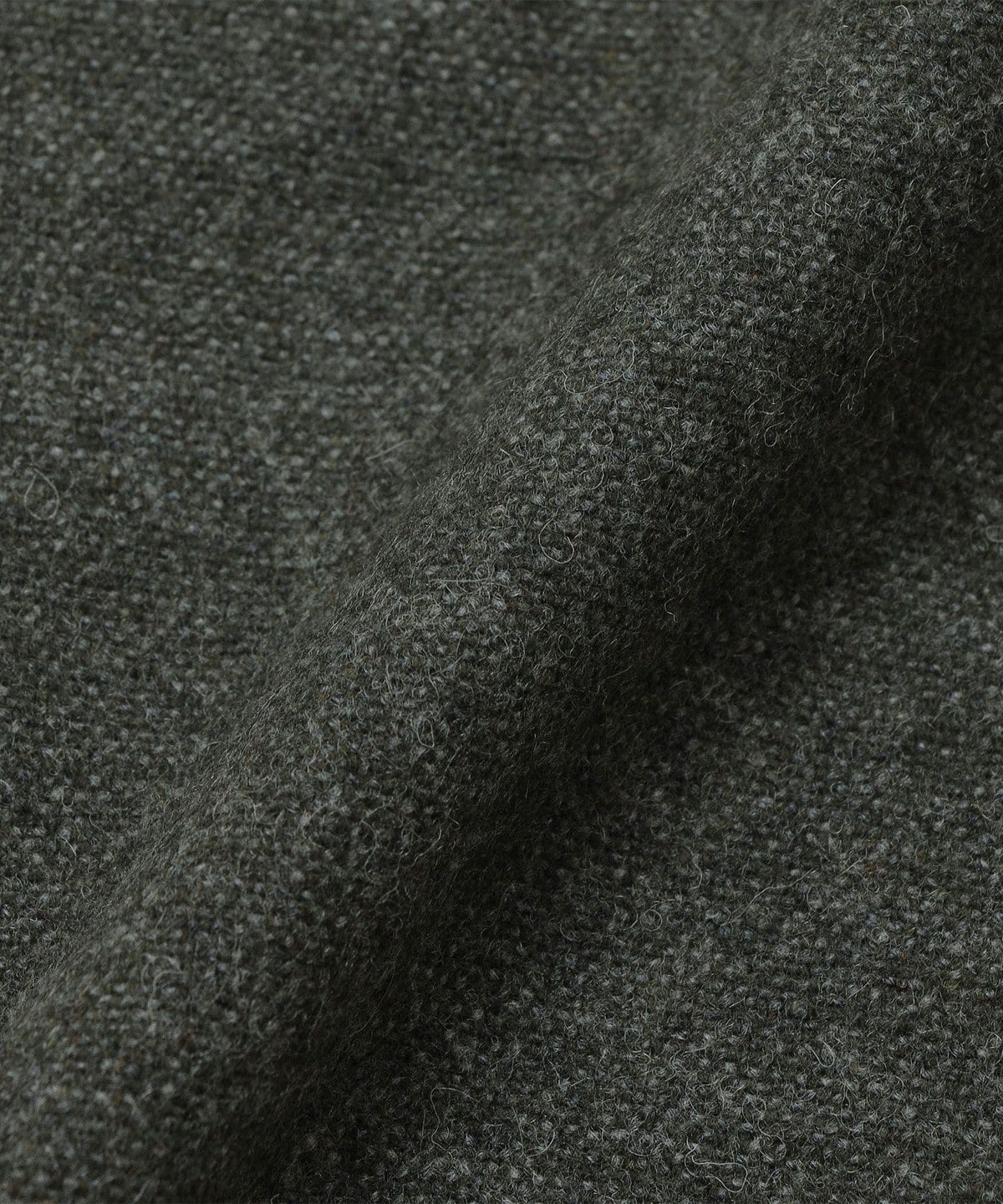 SHIPS: ウール/アンゴラ ツイード テーパード スリム チノパンツ