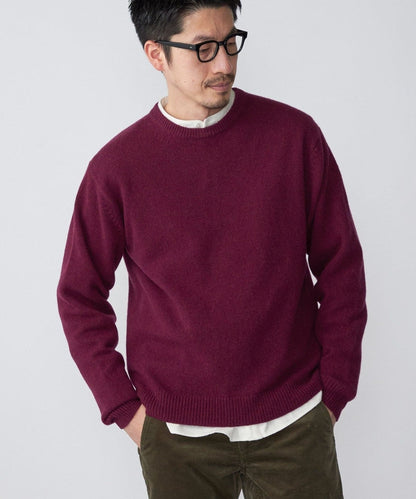 SHIPS: リサイクル カシミヤ クルーネック ニット