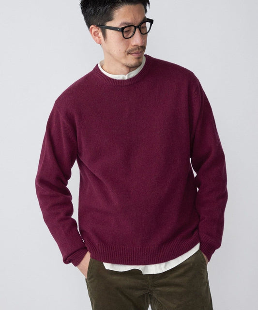 SHIPS: リサイクル カシミヤ クルーネック ニット