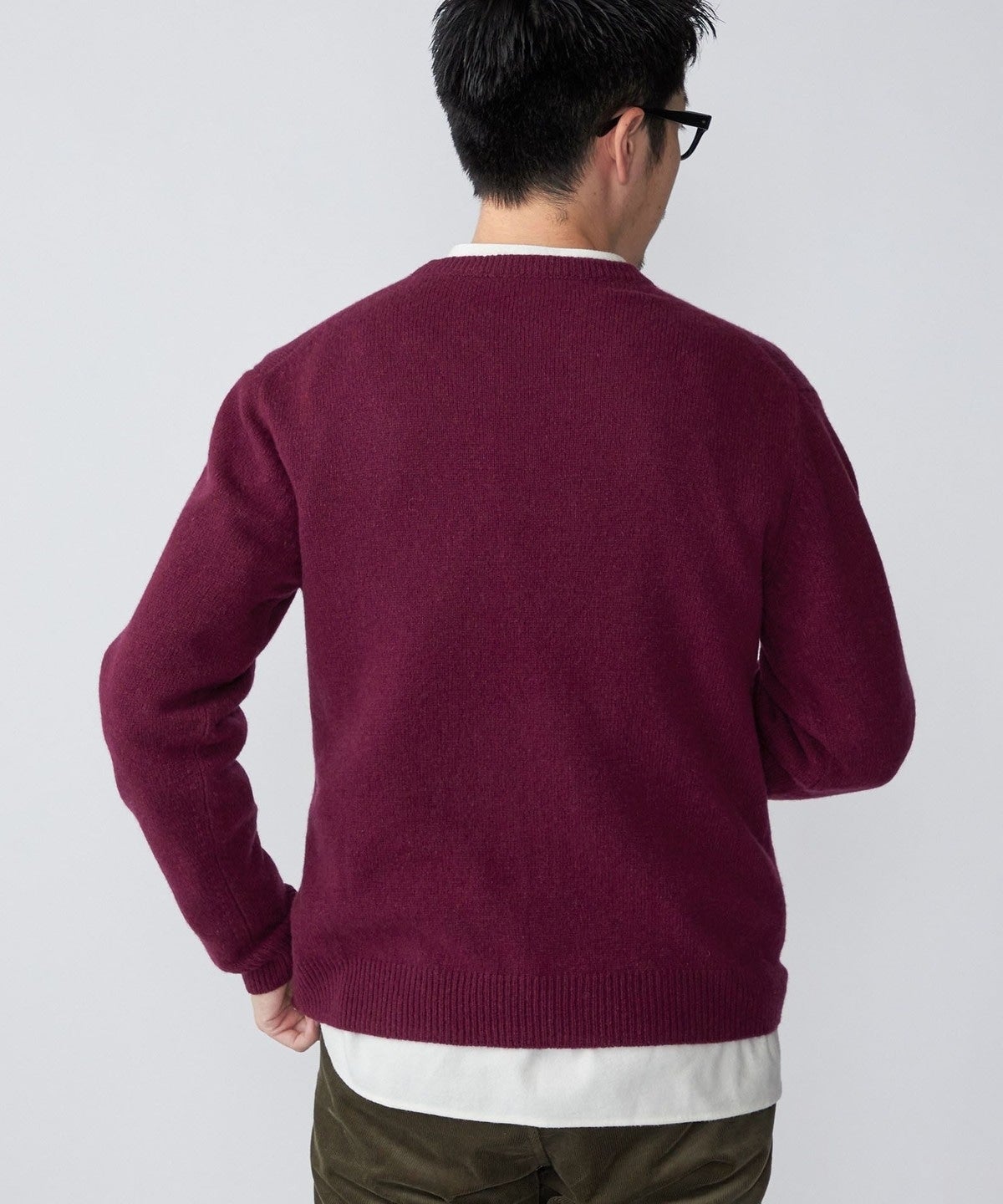 SHIPS: リサイクル カシミヤ クルーネック ニット