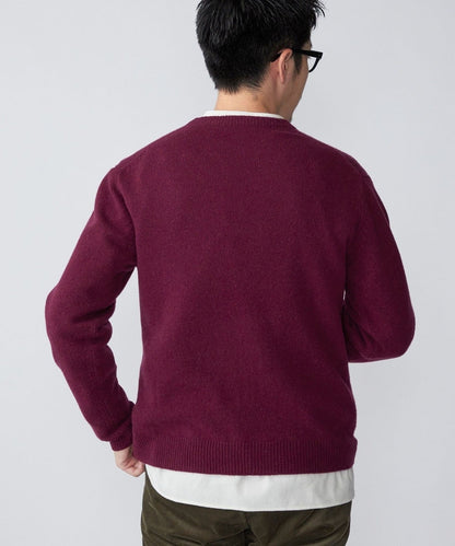 SHIPS: リサイクル カシミヤ クルーネック ニット