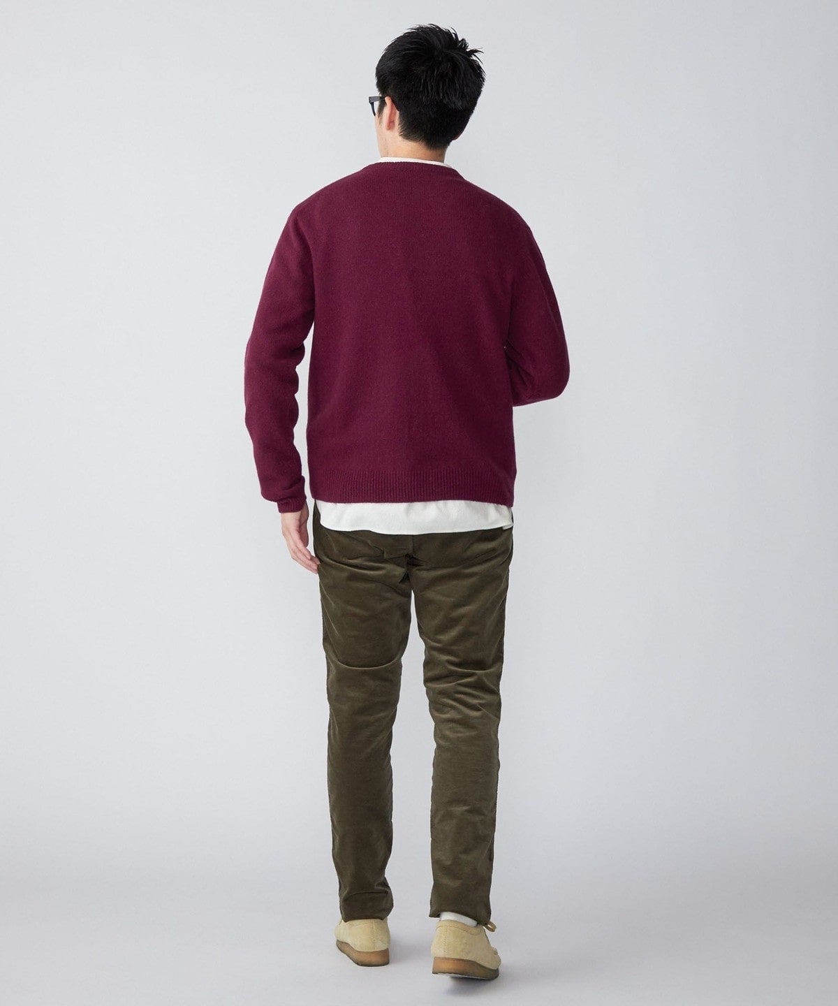 SHIPS: リサイクル カシミヤ クルーネック ニット