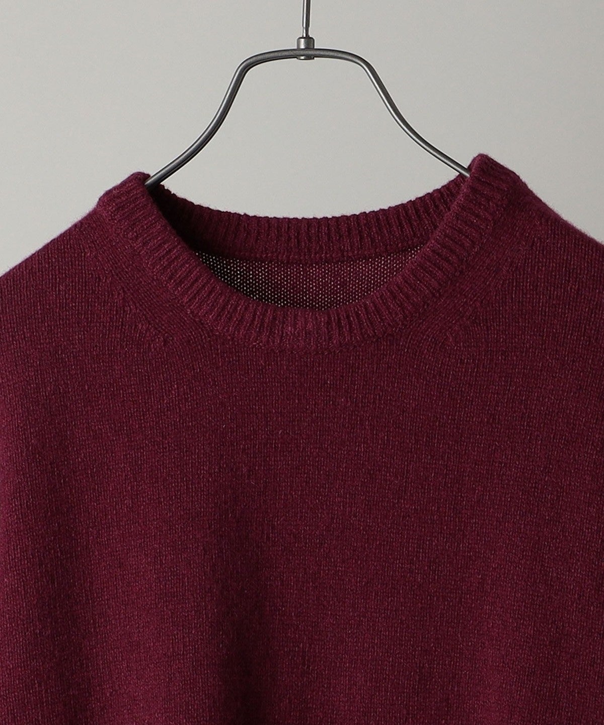 SHIPS: リサイクル カシミヤ クルーネック ニット