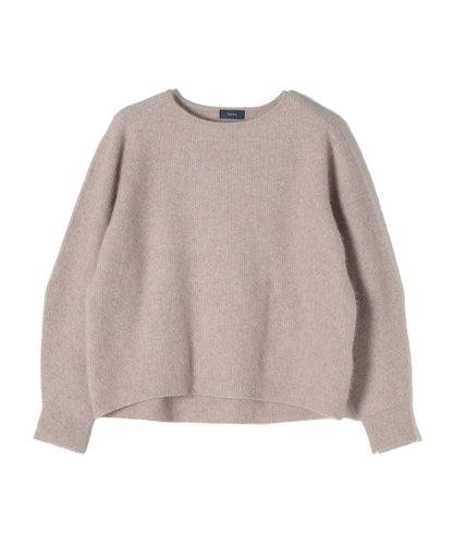 〈手洗い可能〉ヘアリークルーネックプルオーバー