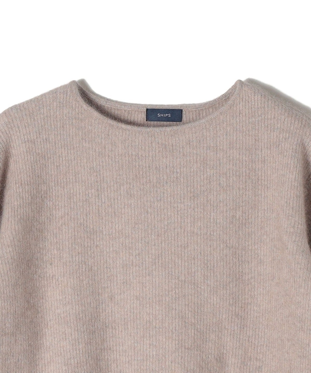 〈手洗い可能〉ヘアリークルーネックプルオーバー