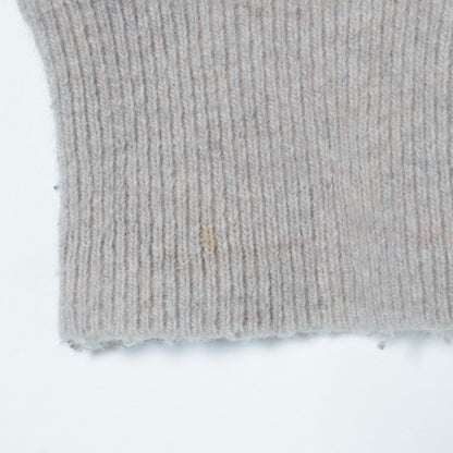 〈手洗い可能〉ヘアリークルーネックプルオーバー