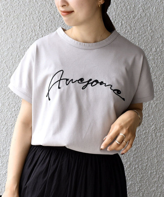 チェーン エンブロイダリー TEE