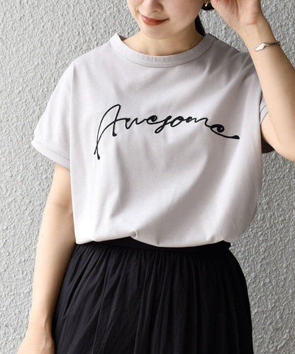 チェーン エンブロイダリー TEE