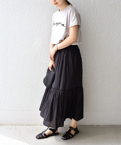 チェーン エンブロイダリー TEE