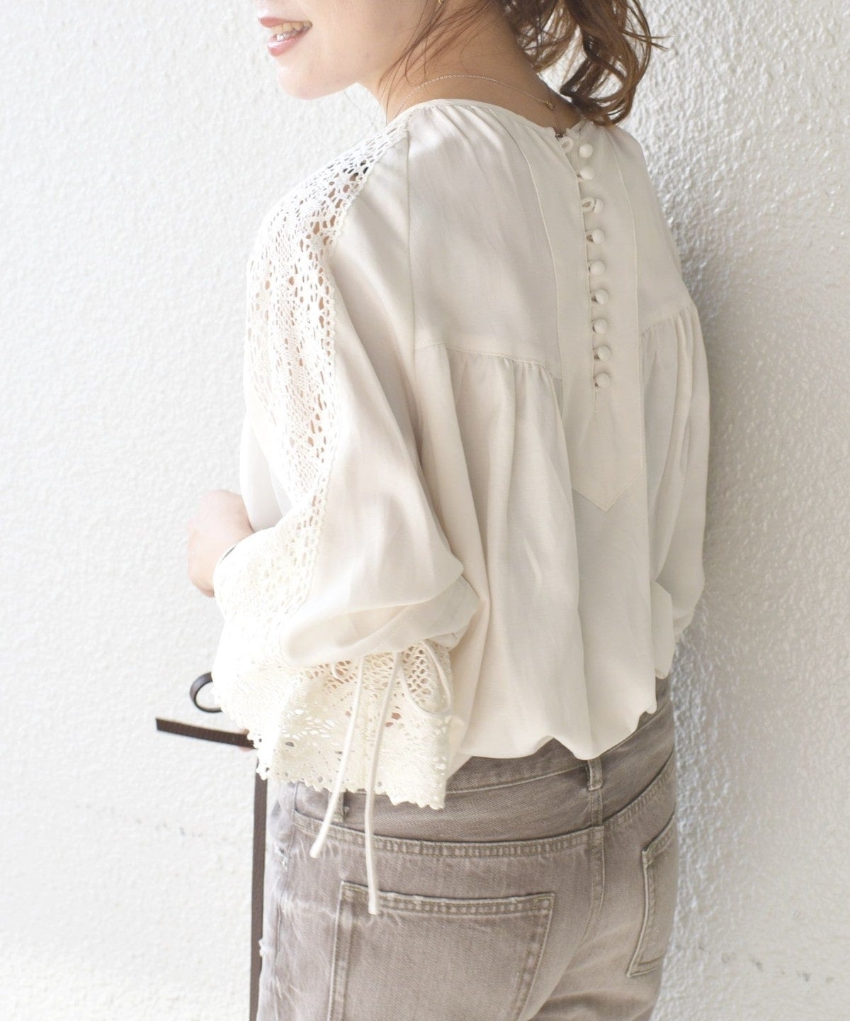 【WEB限定】レースタック2WAYチュニック