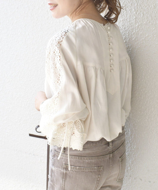 【WEB限定】レースタック2WAYチュニック
