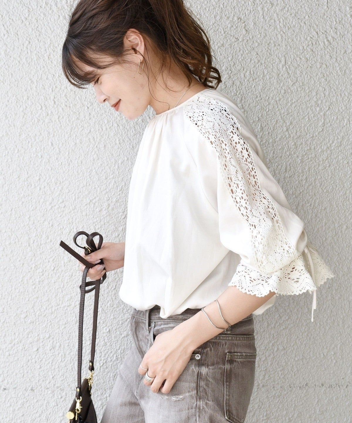【WEB限定】レースタック2WAYチュニック