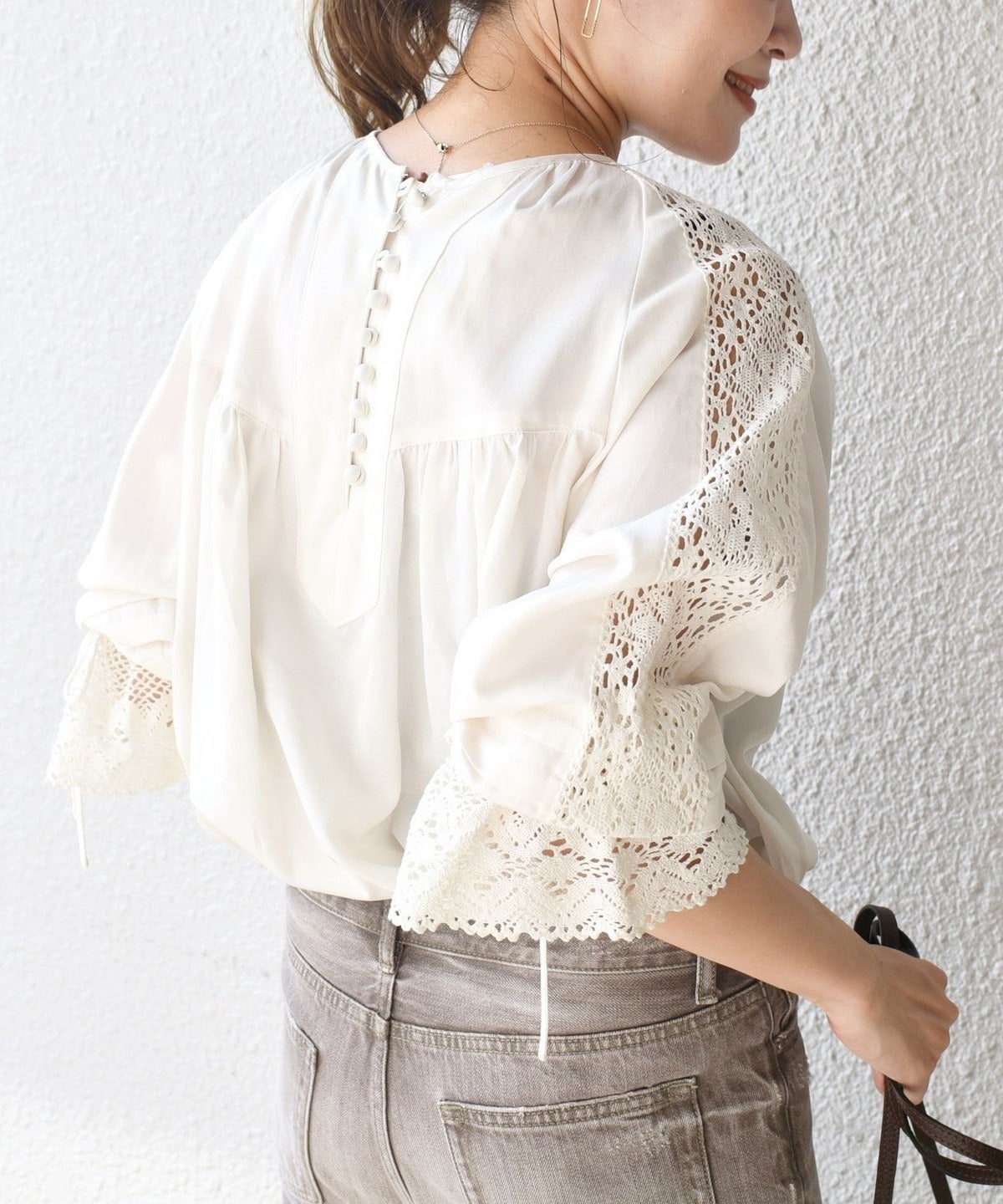 【WEB限定】レースタック2WAYチュニック
