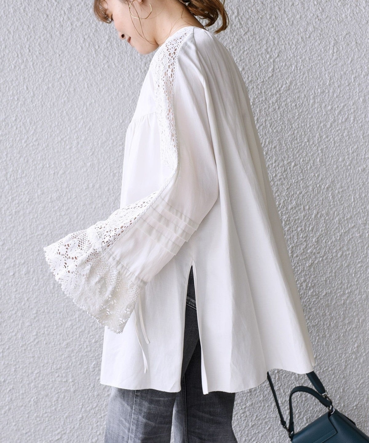 【WEB限定】レースタック2WAYチュニック