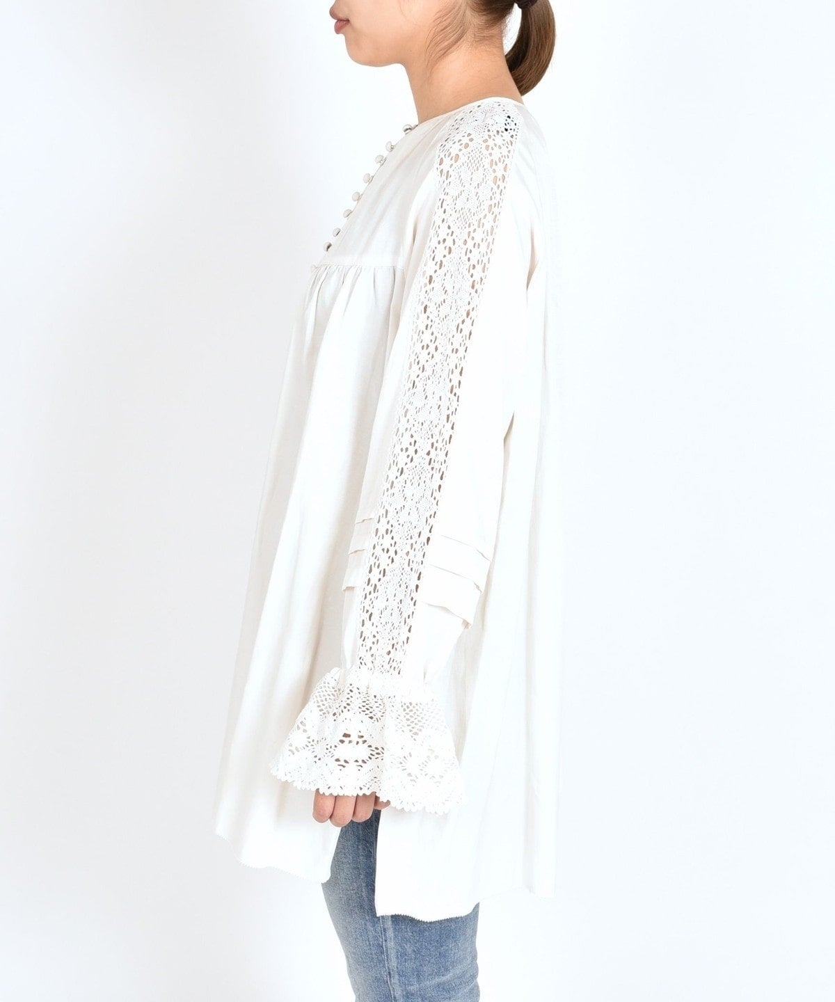 【WEB限定】レースタック2WAYチュニック