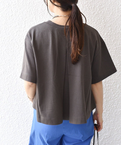 Texloop RCOT バック ドレープ TEE