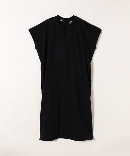 SHIPS any:〈抗菌防臭〉USAコットン ボックス シルエット ワンピース