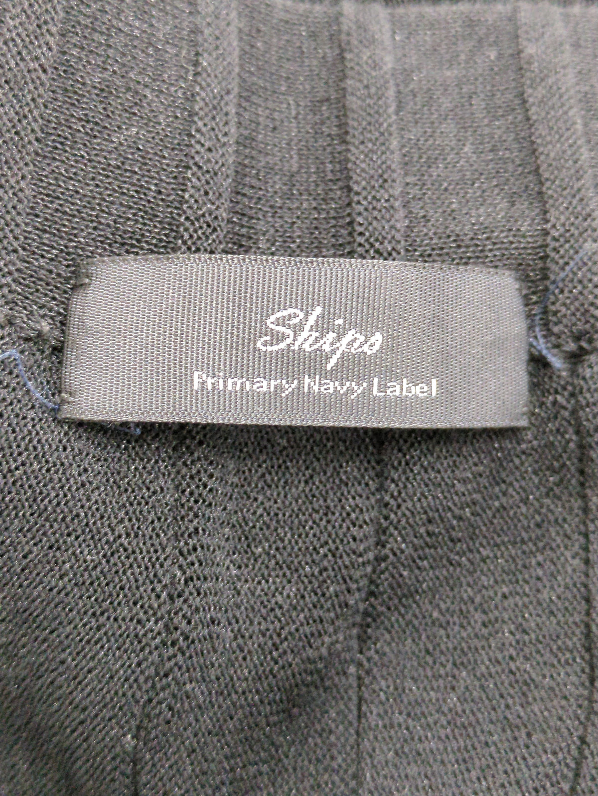 PrimaryNavyLabel:プリーツニットスカート