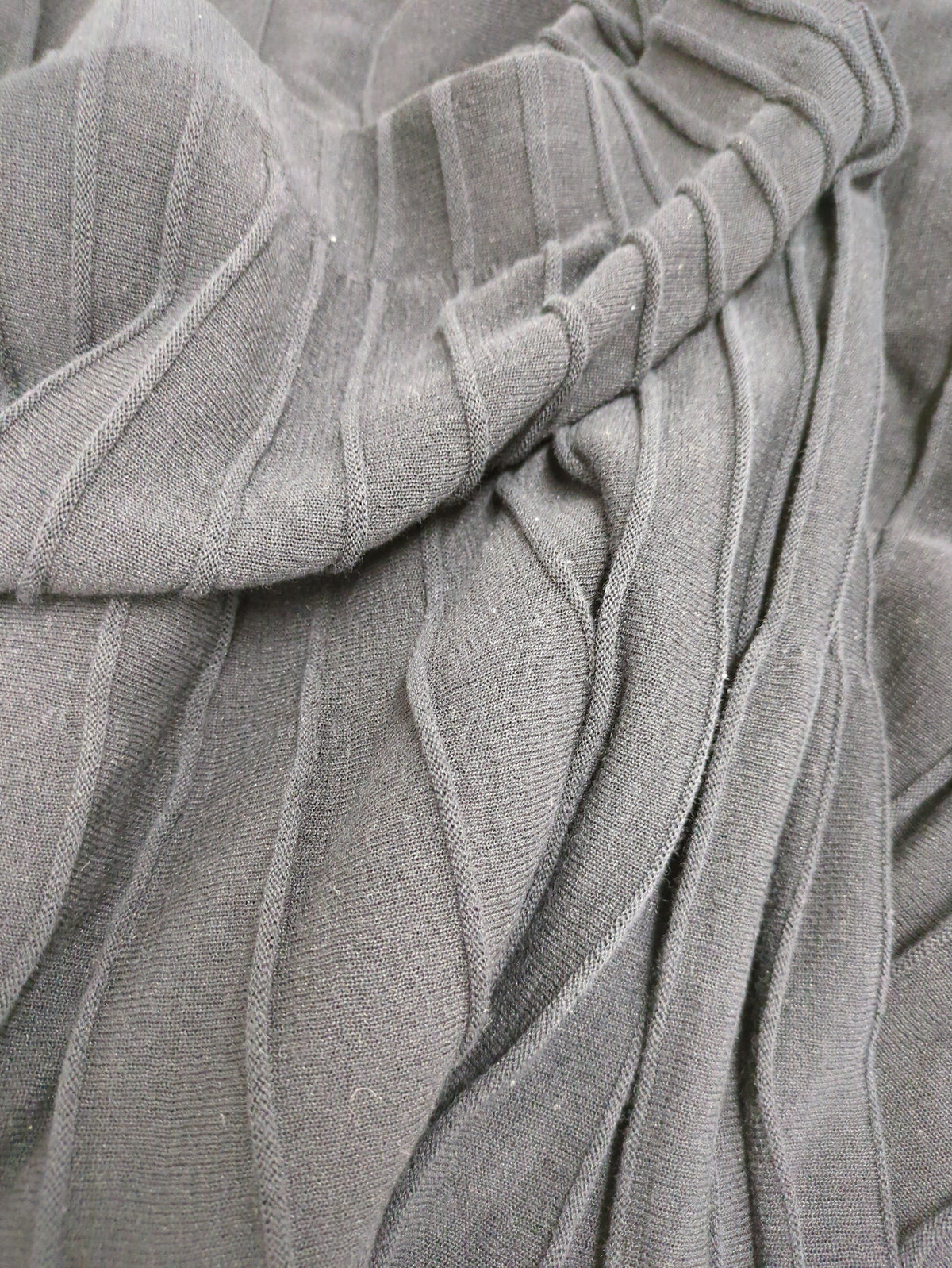 PrimaryNavyLabel:プリーツニットスカート