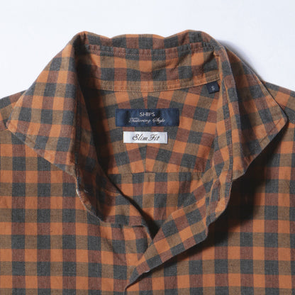 SHIPS:チェックシャツ/ブラウス