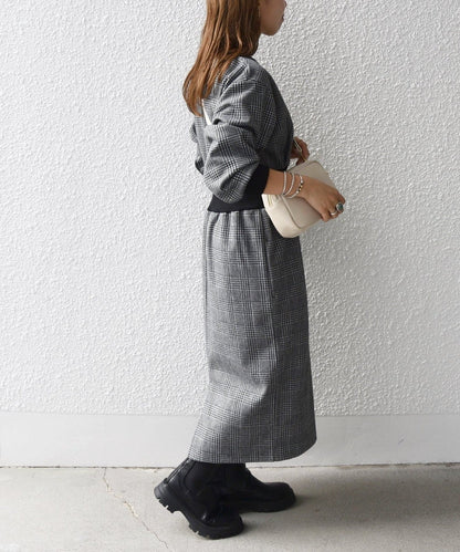 SHIPS any: ウォーム ポイント リブ チェック ワンピース