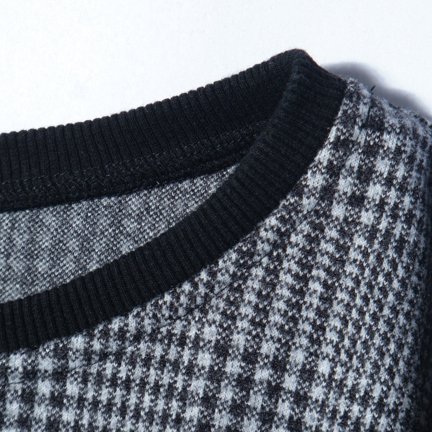 SHIPS any: ウォーム ポイント リブ チェック ワンピース