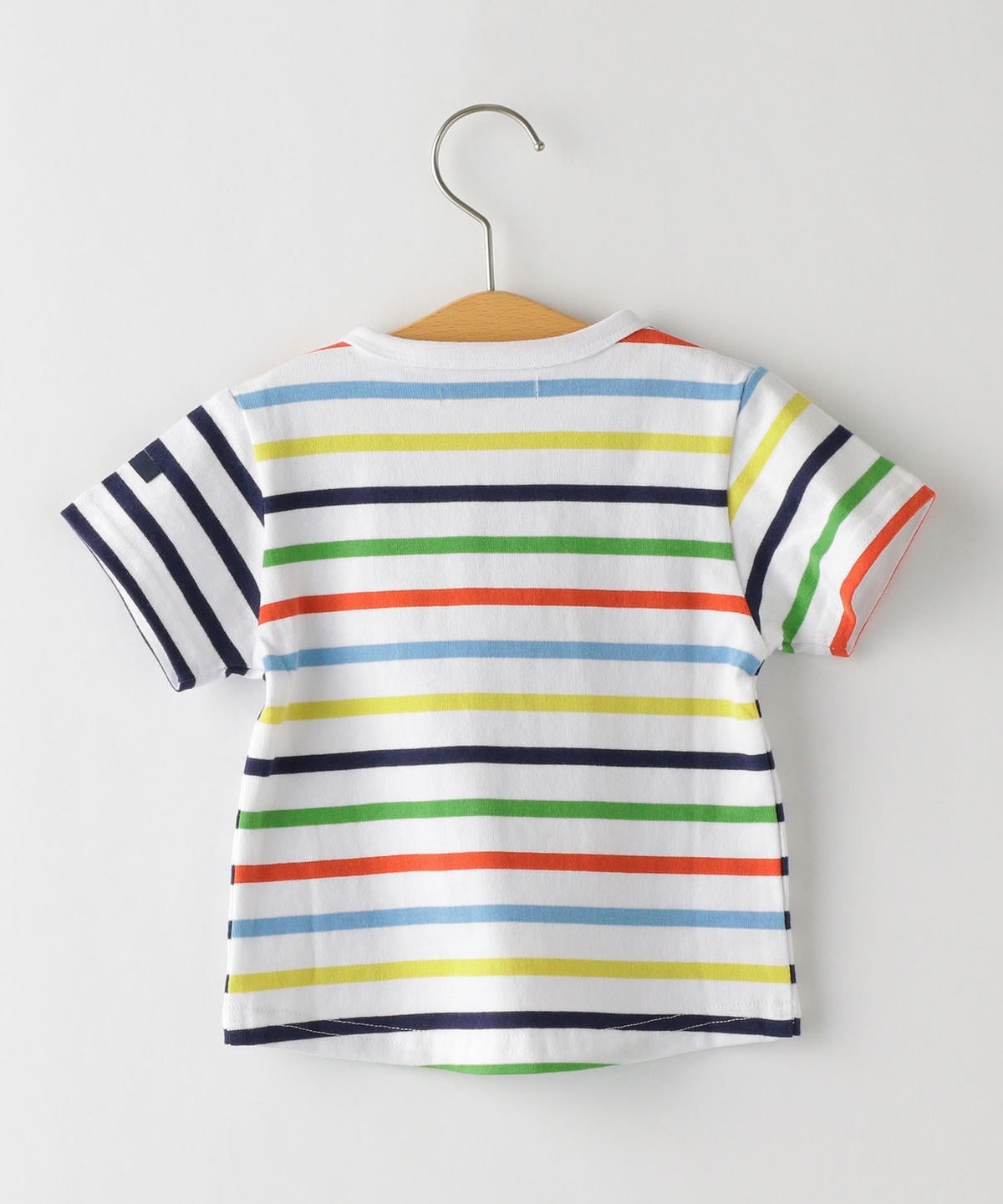 SHIPS KIDS:ボーダー ラウンド TEE(80〜90cm)