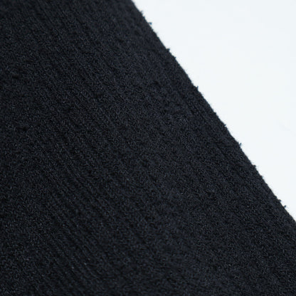 〈手洗い可能〉コットン ナイロン リブ ニット TEE