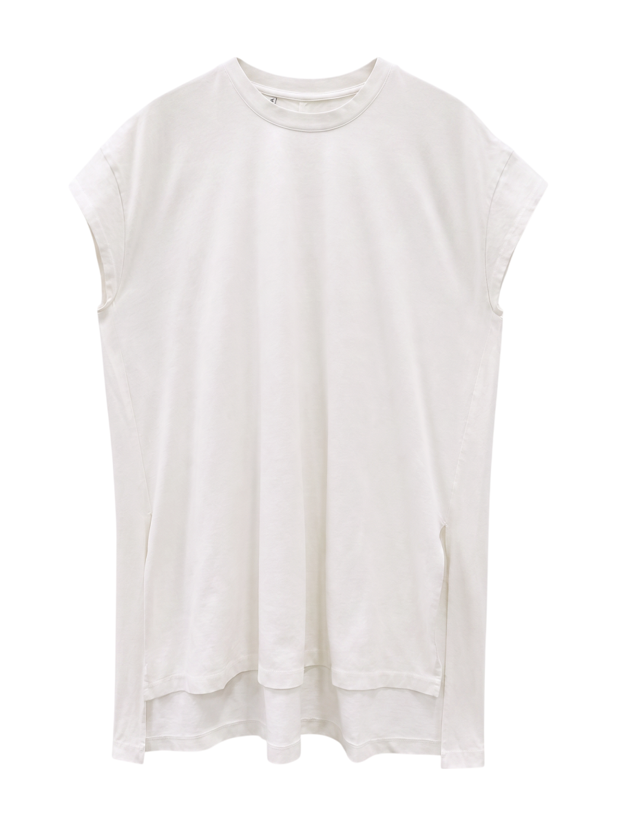 SHIPS any: USAコットン チュニックTシャツ