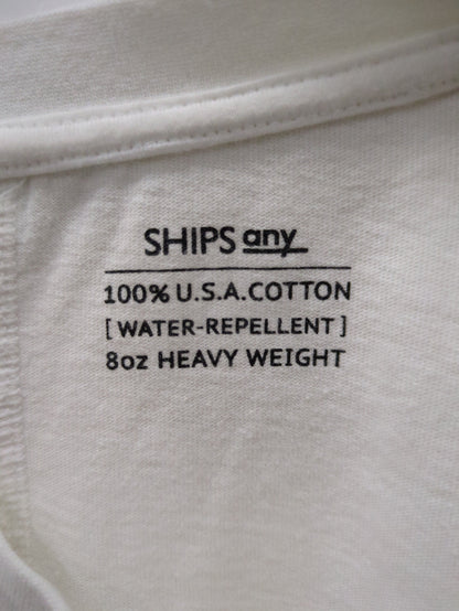 SHIPS any: USAコットン チュニックTシャツ