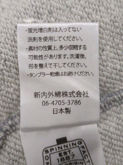 【SHIPS別注】mocT:LOOPWHEEL ハーフジップパーカー