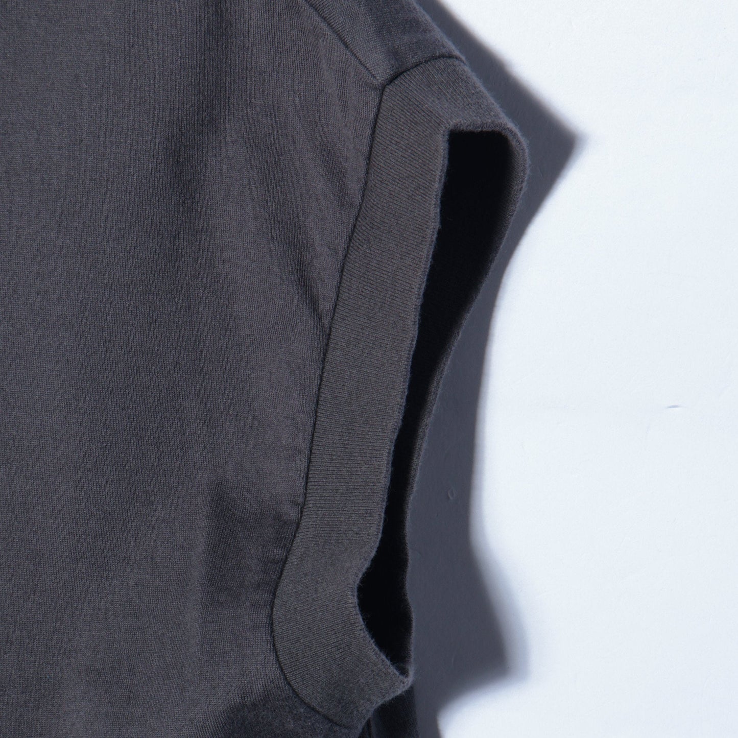 SHIPS Primary Navy Label: ニュー スヴィン コットン フレンチ スリーブ