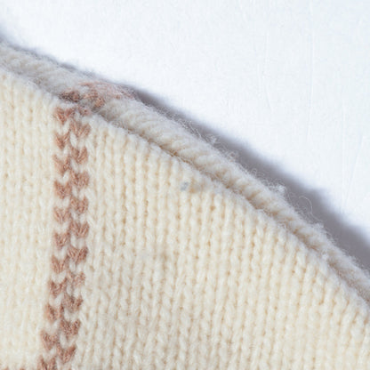 SHIPS:チェックハイネックプルオーバー